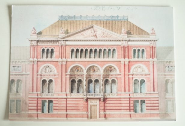 ヴィクトリア・アンド・アルバート博物館　絵葉書